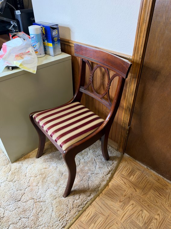 Vintage wooden chair
