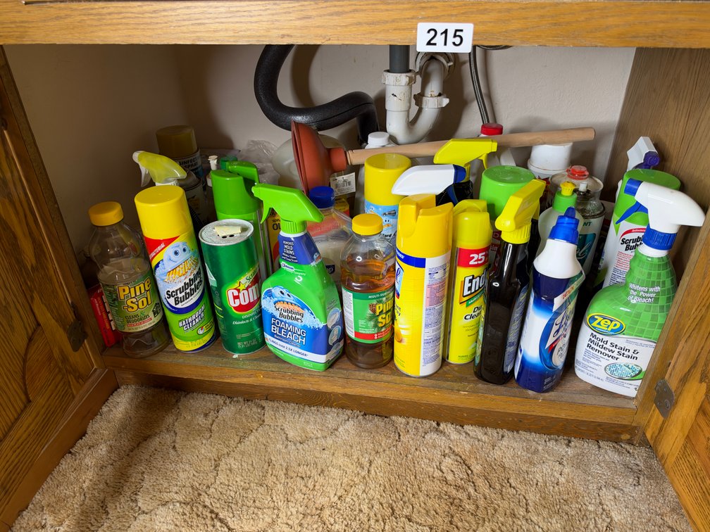Cleaning supplies