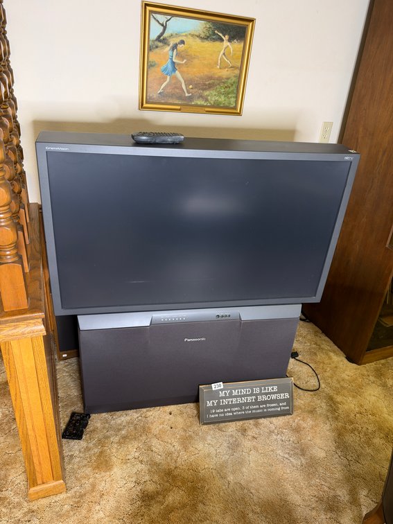 Vintage Panasonic TV