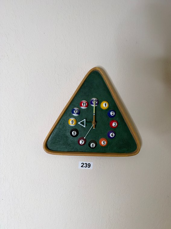 Billiards clock