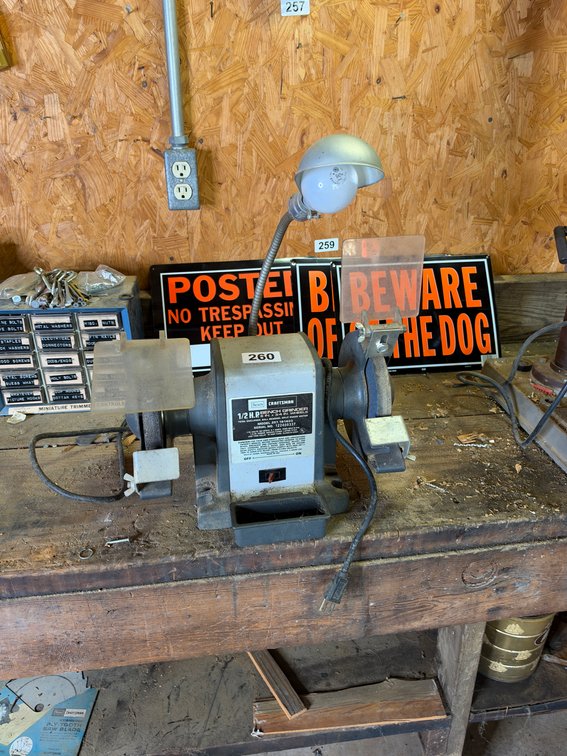 Craftsman bench grinder