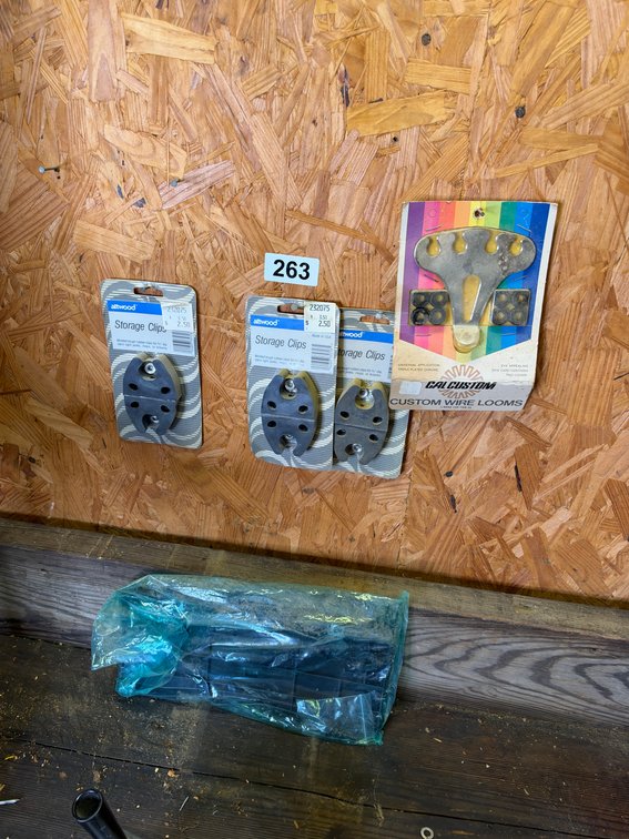 Storage clips and miscellaneous