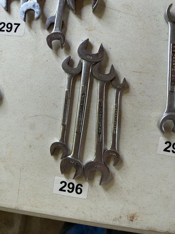 Four craftsman wrenches