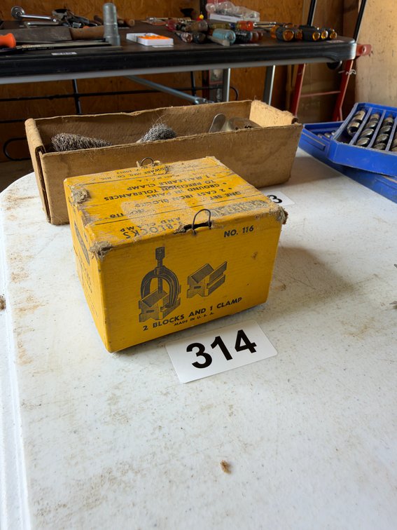 V block and clamp