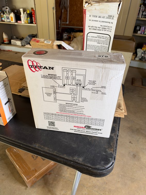 Tankless water heater