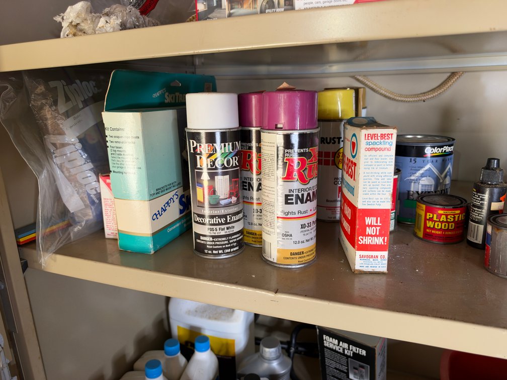 3rd shelf metal cabinet