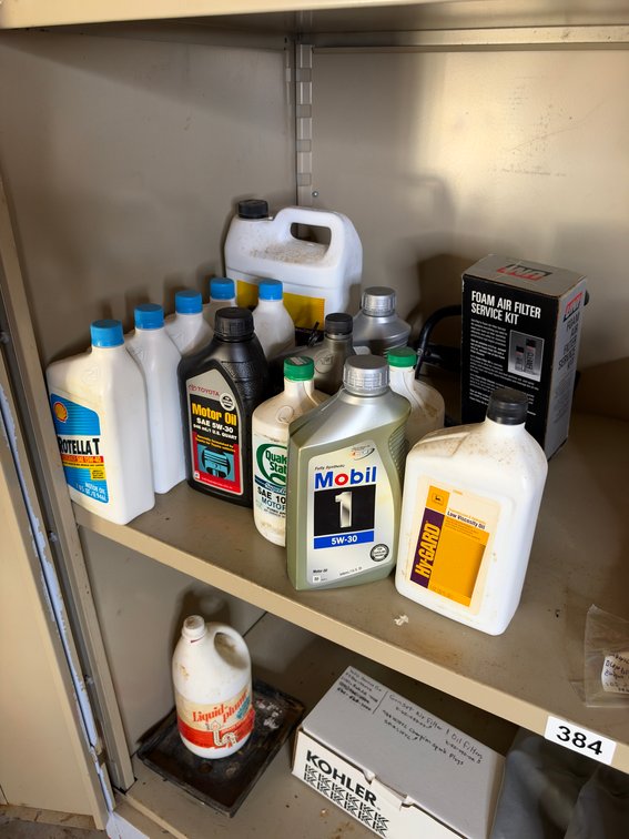 4th shelf metal cabinet