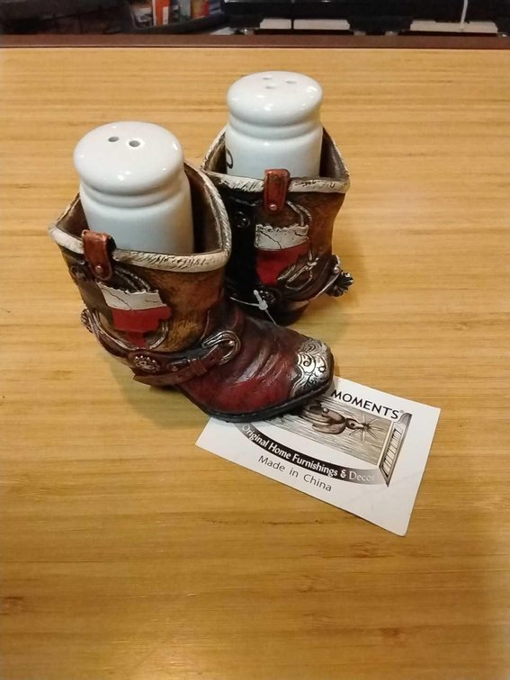 Texas Boot Salt & Pepper
