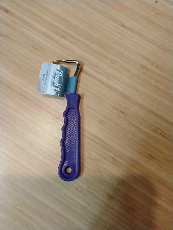 Purple Tough 1 Hoof Pick