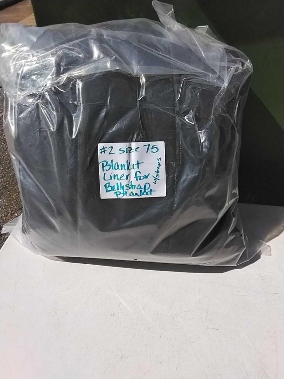 Black Blanket Liner Size 75