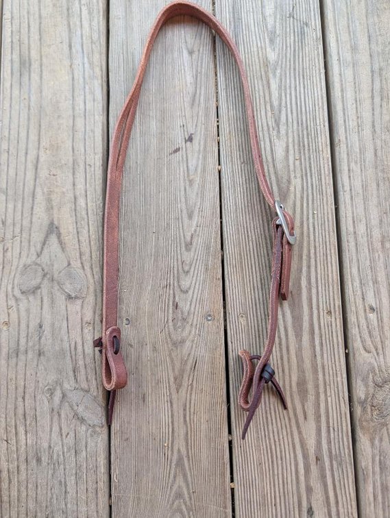 Amish Made Leather Split Ear Headstall