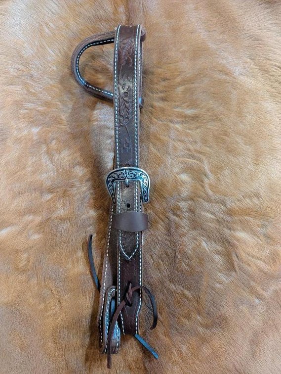 Pony Cowboy 1 Ear Headstalls- Dark