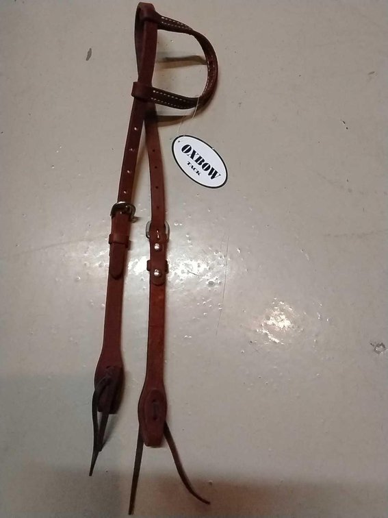Oxbow Harness Leather 1 Ear Headstall