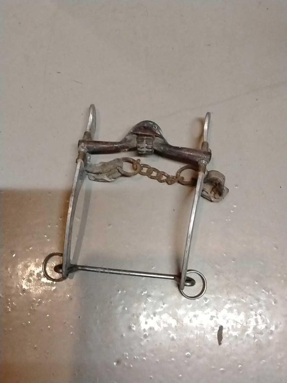 Used Bit with Copper Mouth & Roller