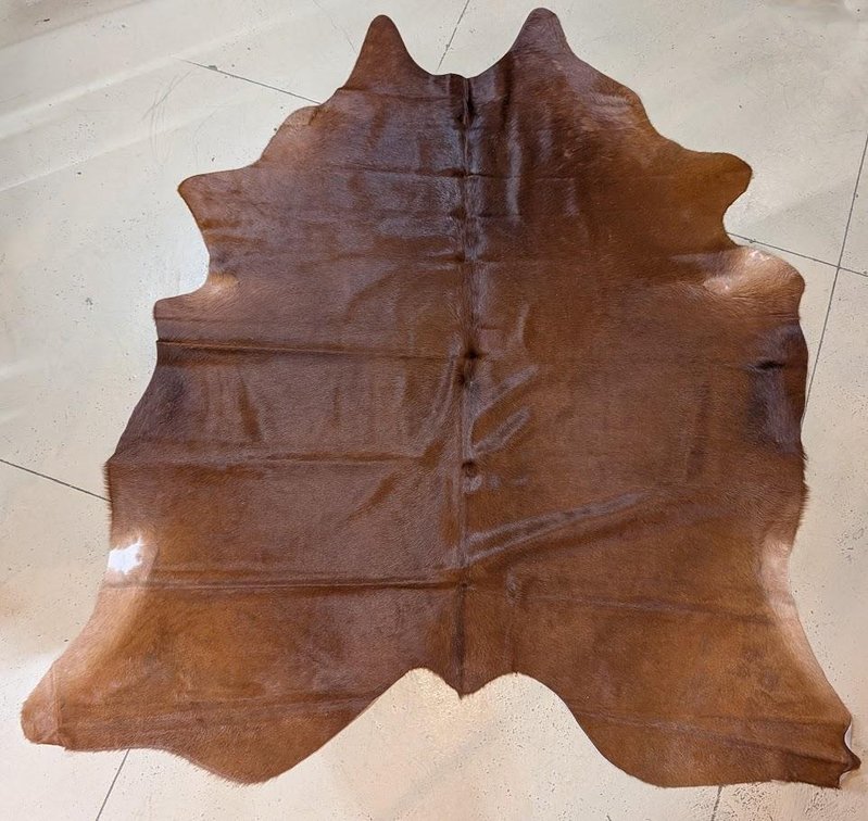 Reddish/ Brown Cowhide Rug