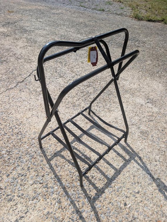 New Metal Folding Saddle Rack