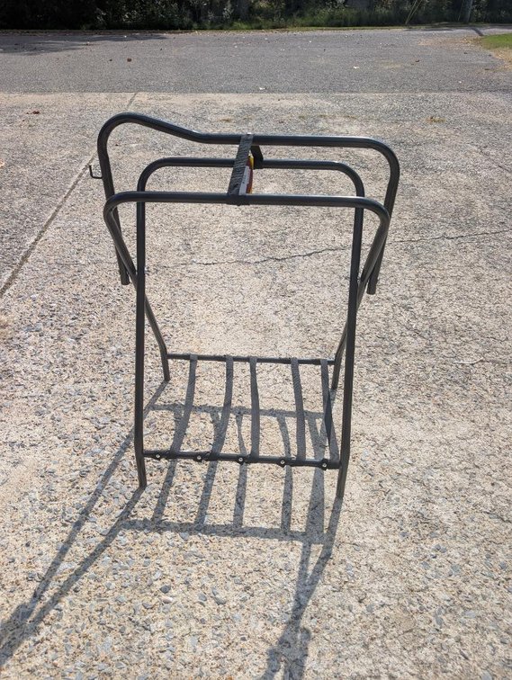 New Metal Folding Saddle Rack