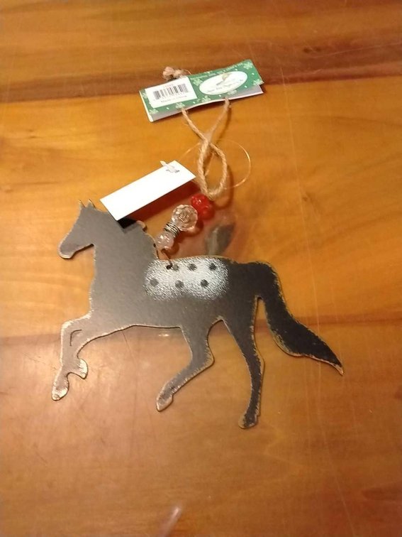 Metal Horse Ornament