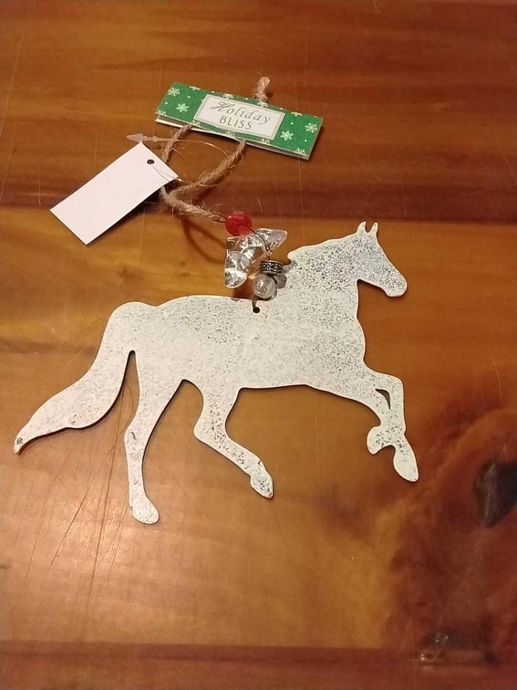 Metal Horse Ornament
