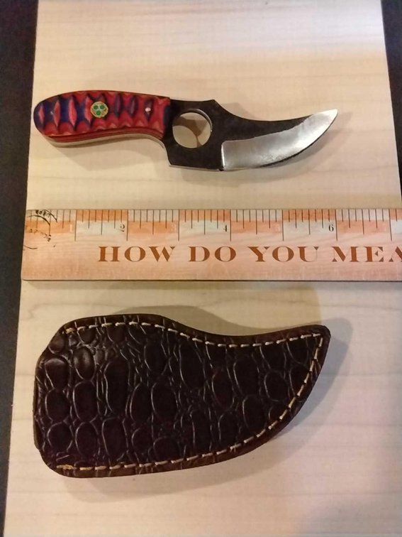 Handmade Damascus Knife
