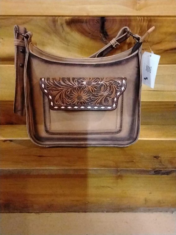 Genuine Leather Retro Style Shoulder Bag