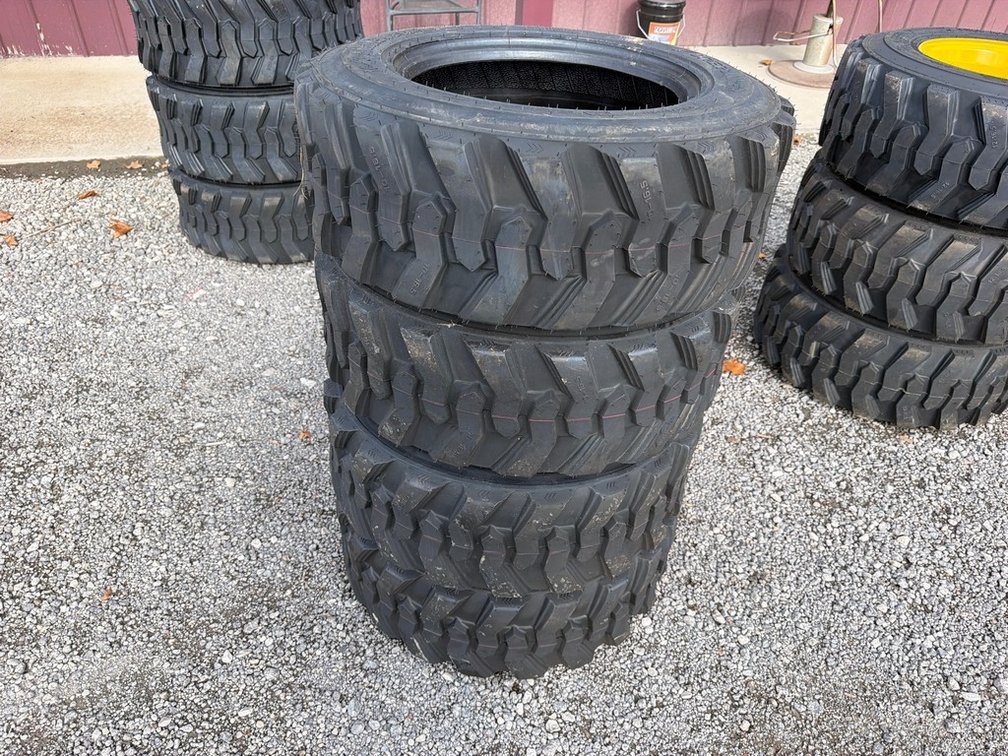 SET 10-16.5 SKIDSTEER TIRES