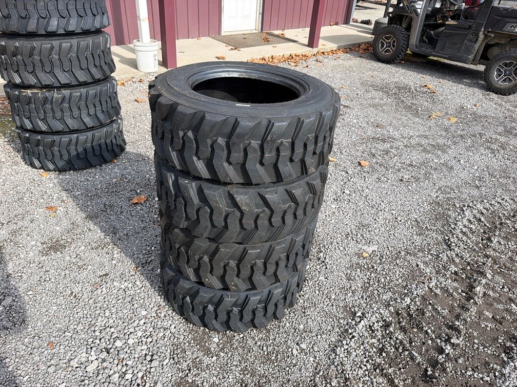 SET 10-16.5 SKIDSTEER TIRES