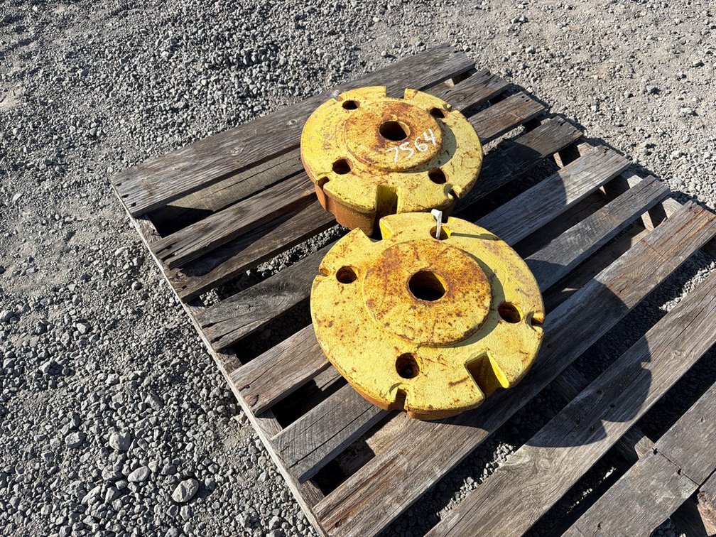 PAIR JD COMBINE WHEELS WEIGHTS