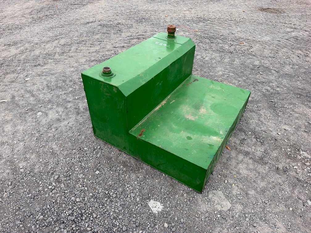 GREEN L SHAPE FUEL TANK