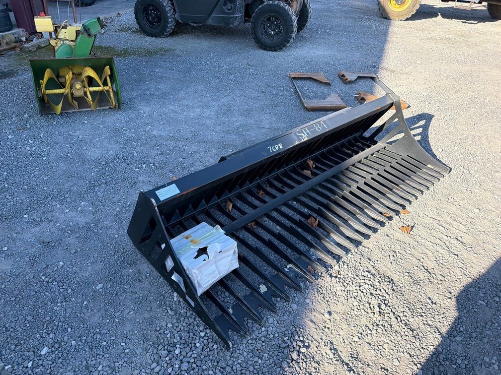 84" SKIDSTEER ROCK BUCKET