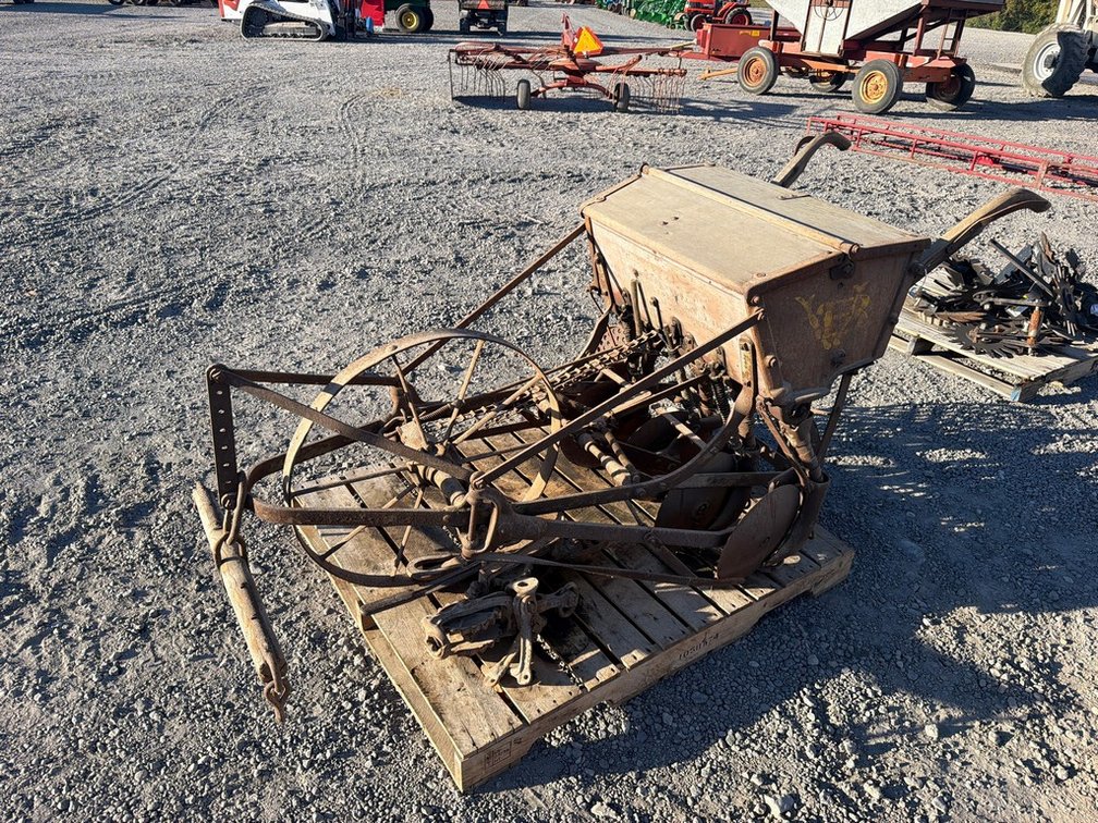 VAN BRUNT HORSE DRAWN DRILL