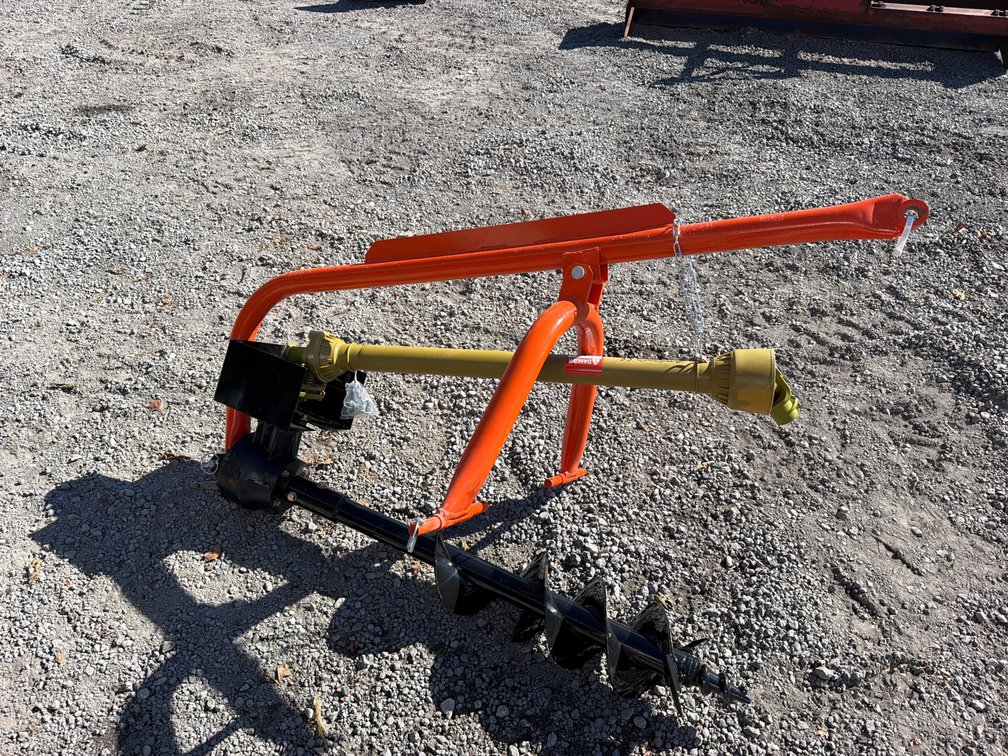 ORANGE 3PT POSTHOLE DIGGER