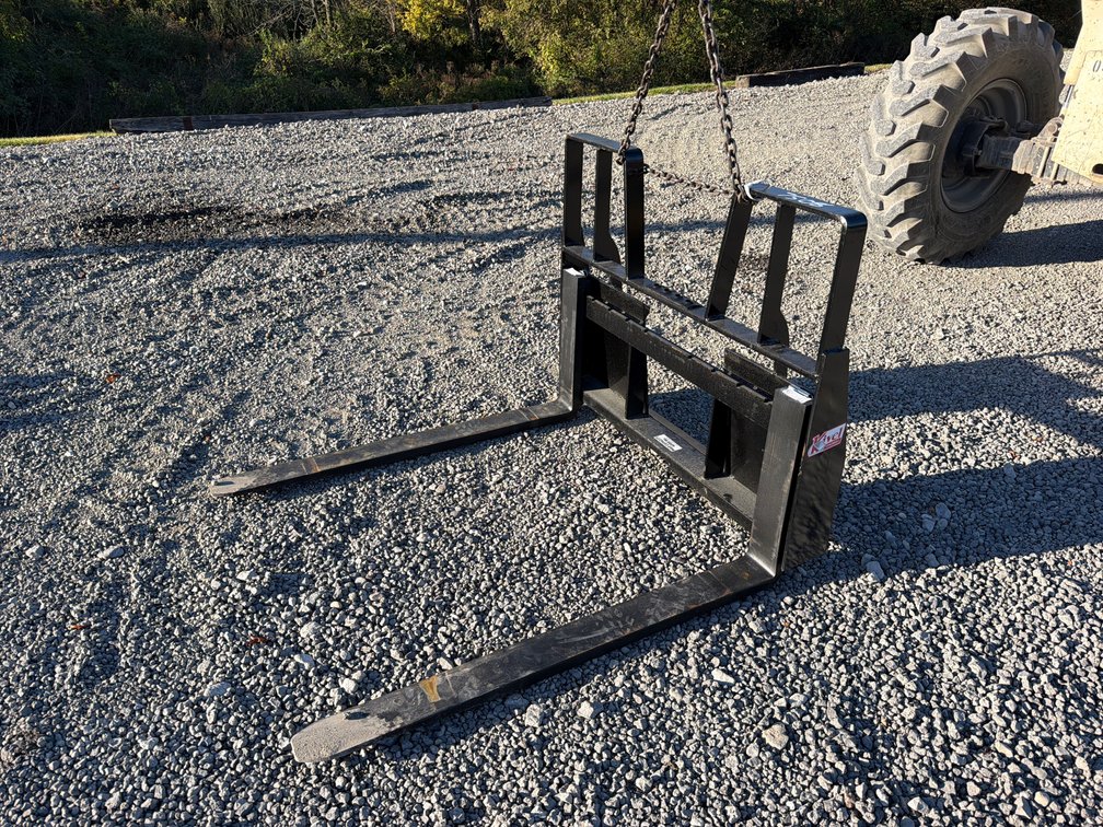 KIVEL 48"\uFFFd SS PALLET FORKS