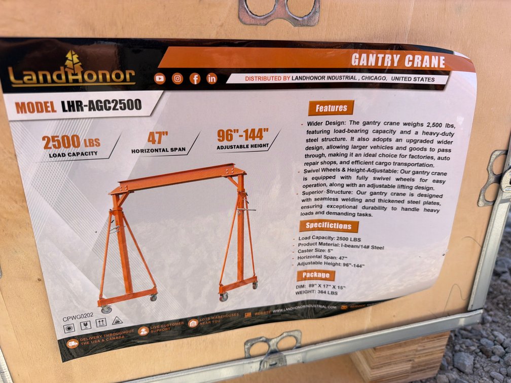 LANDHONOR GANTRY CRANE
