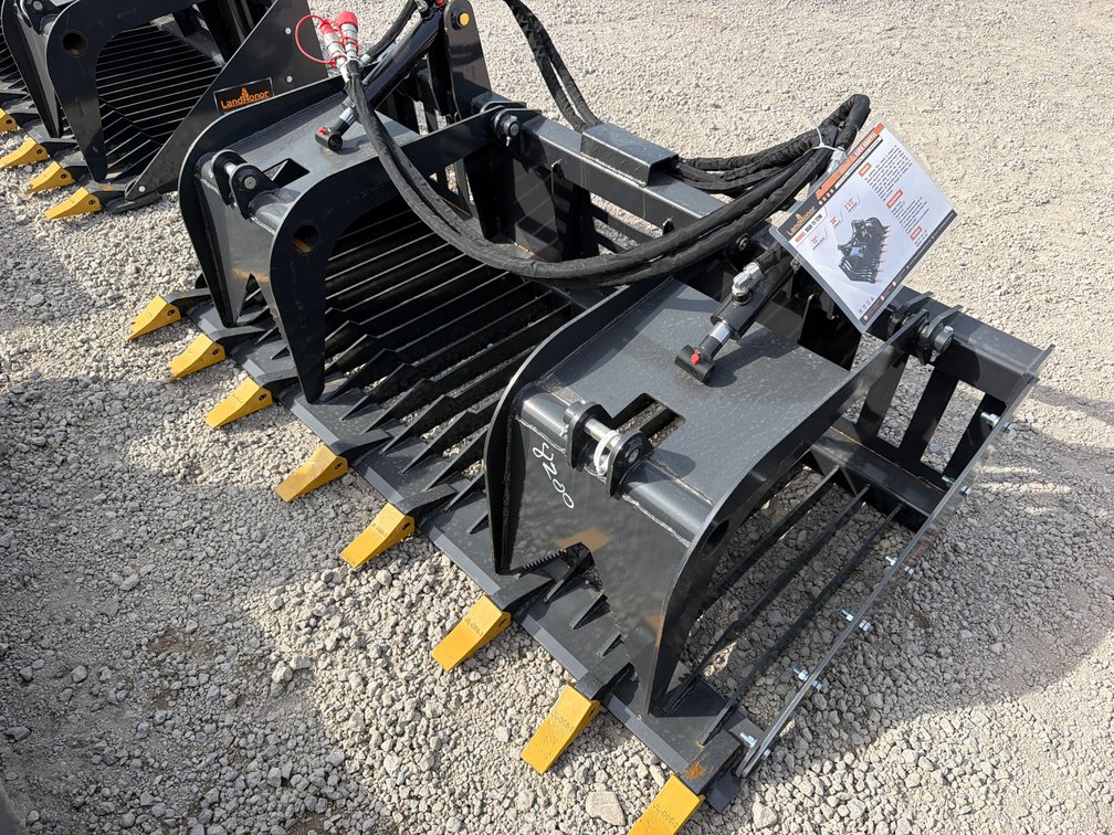 LANDHONOR 72"\uFFFd SS GRAPPLE BUCKET
