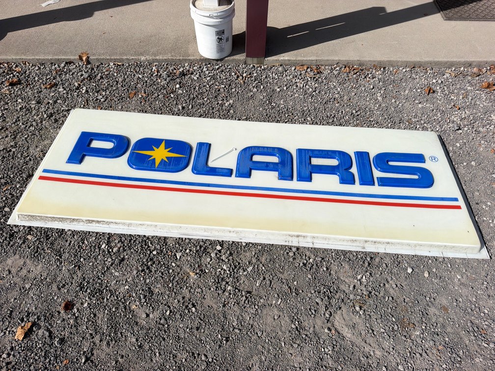 8'x3' POLARIS DEALER SIGN