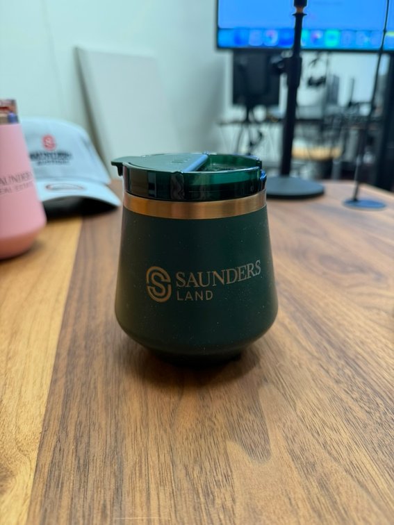 Green Wine Tumbler - Saunders Land