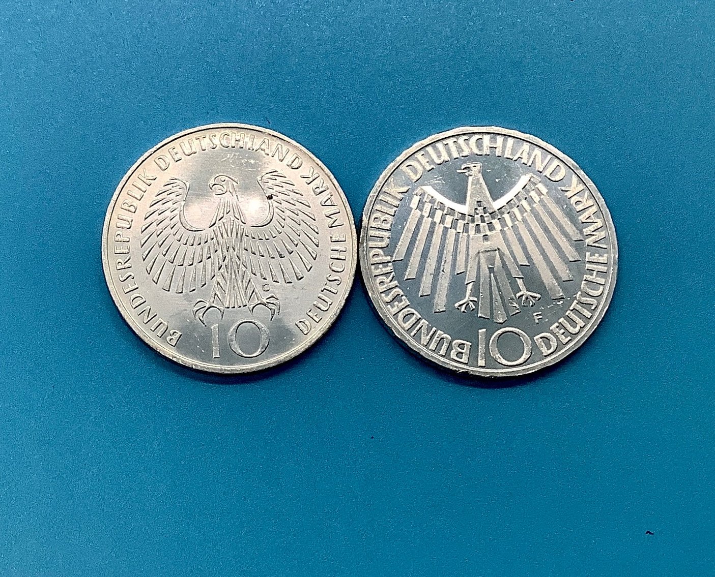 Silver German Mark Coins