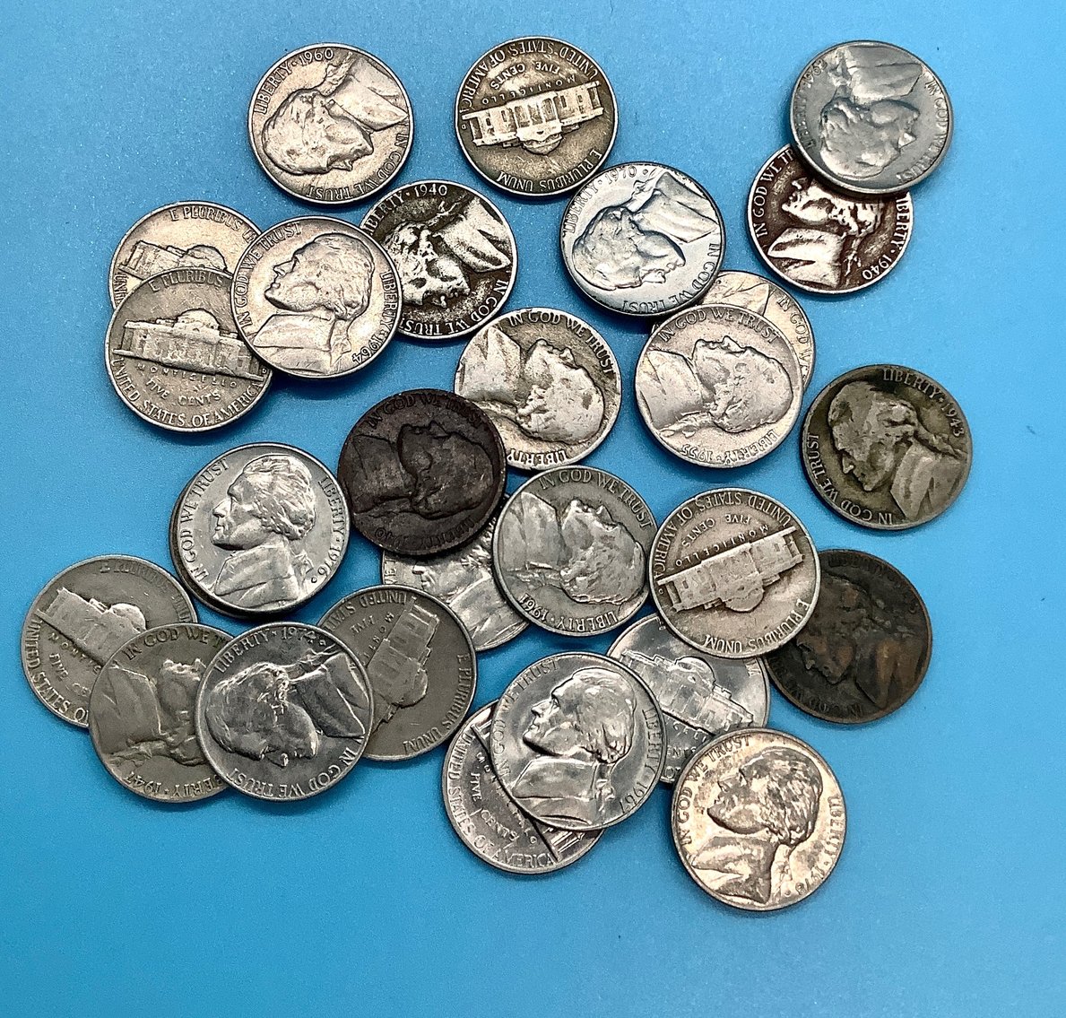 Early Jefferson Nickels 