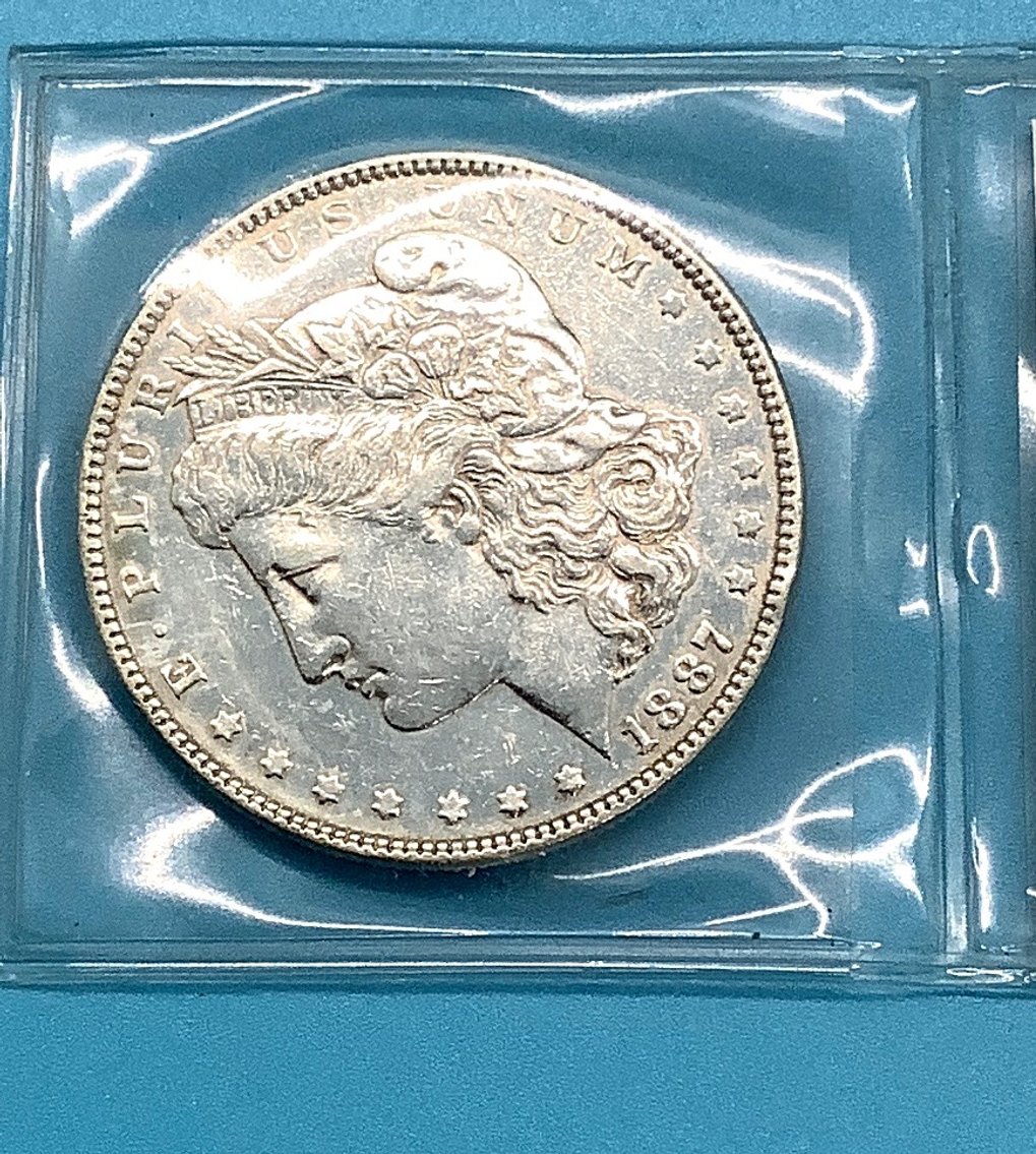 1887 Morgan Dollar