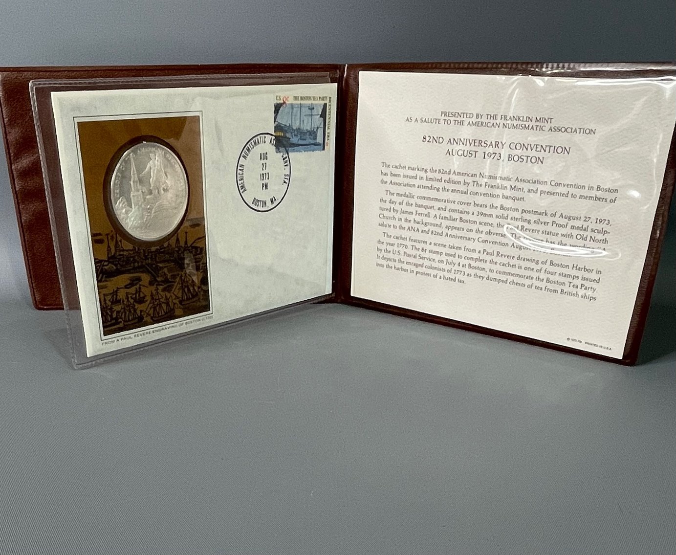1973 Sterling Silver ANA Medal