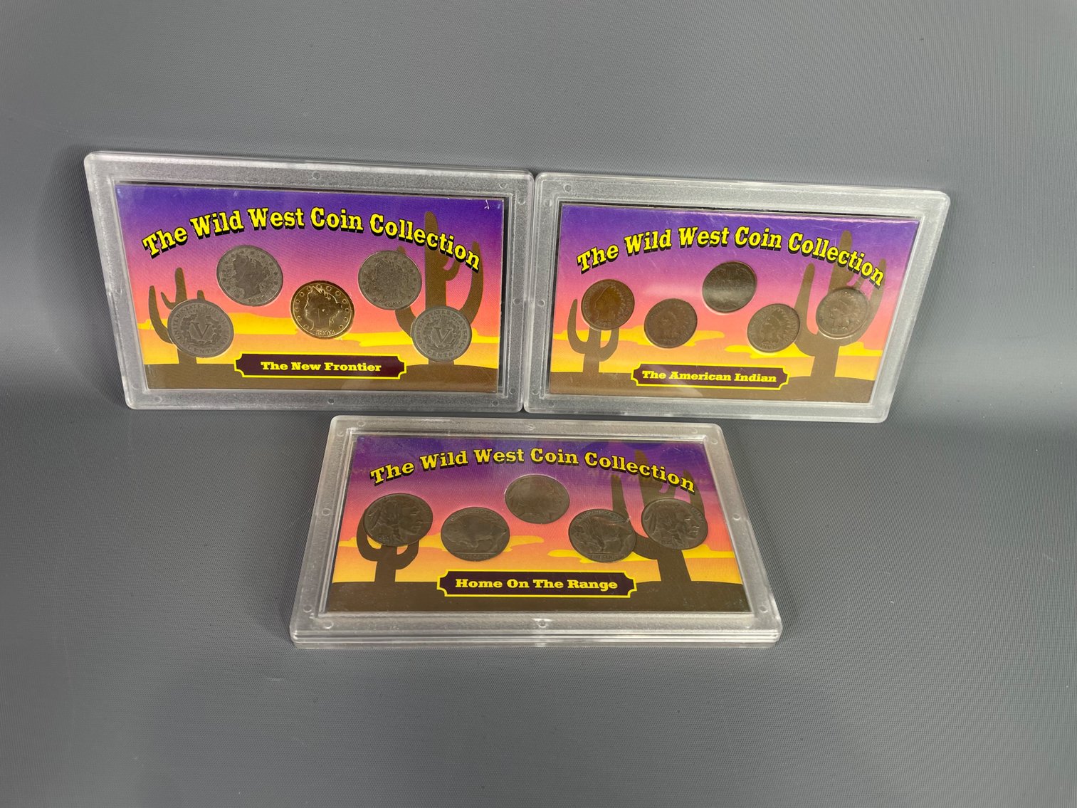 The Wild West Coin Collection Sets (3)