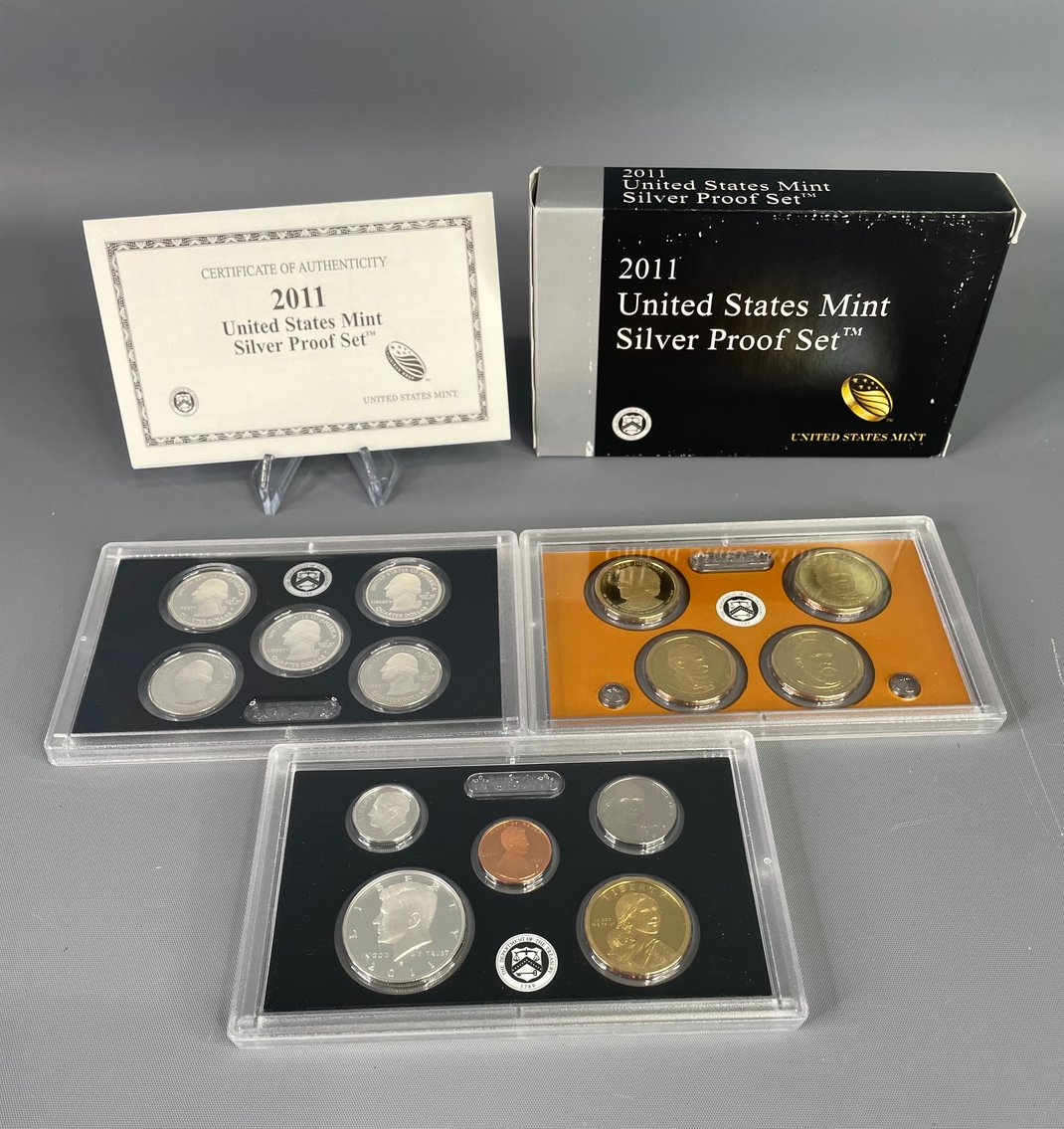 2011 US Mint Silver Proof Set