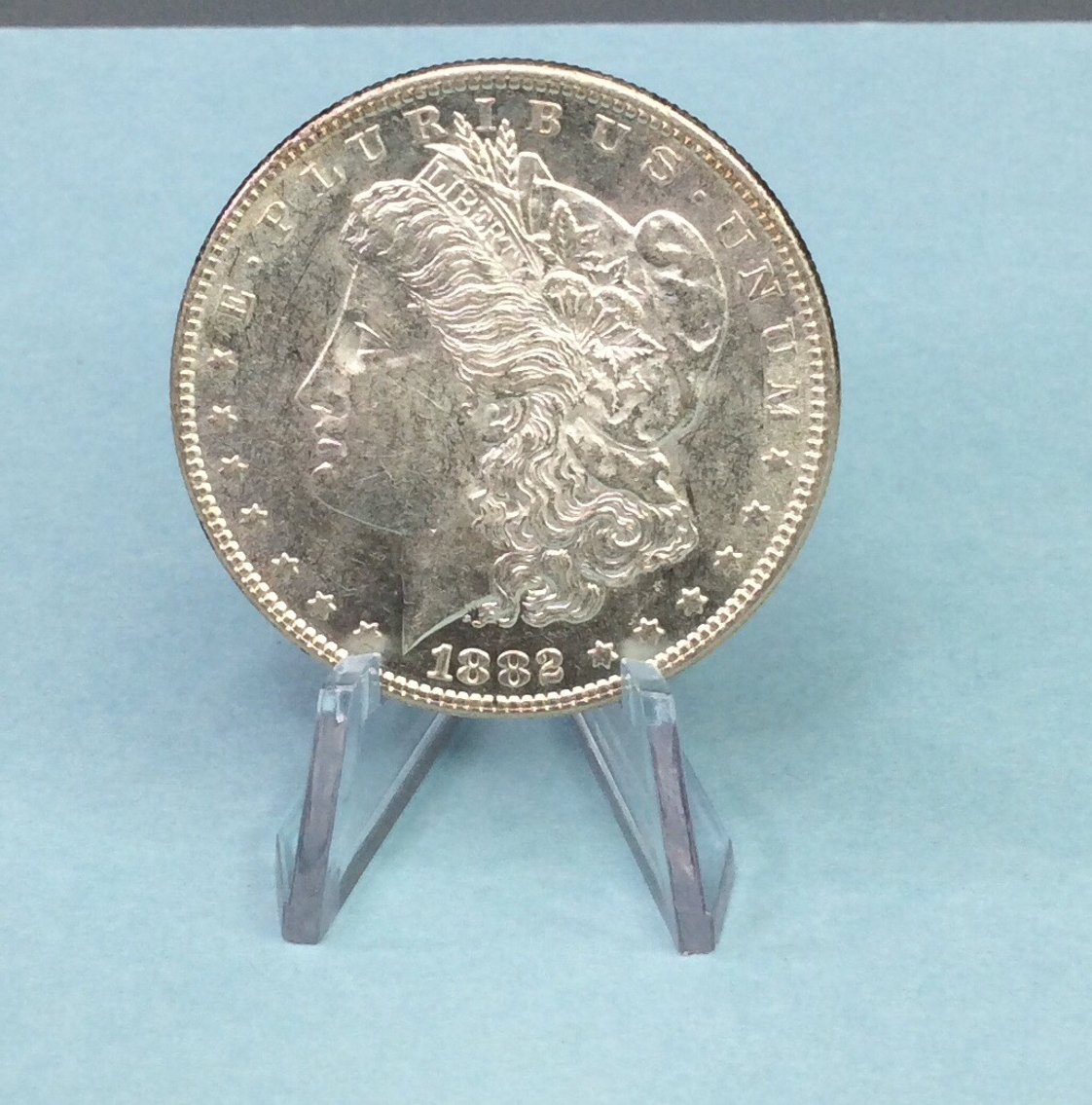 1882 US Morgan Silver Dollar
