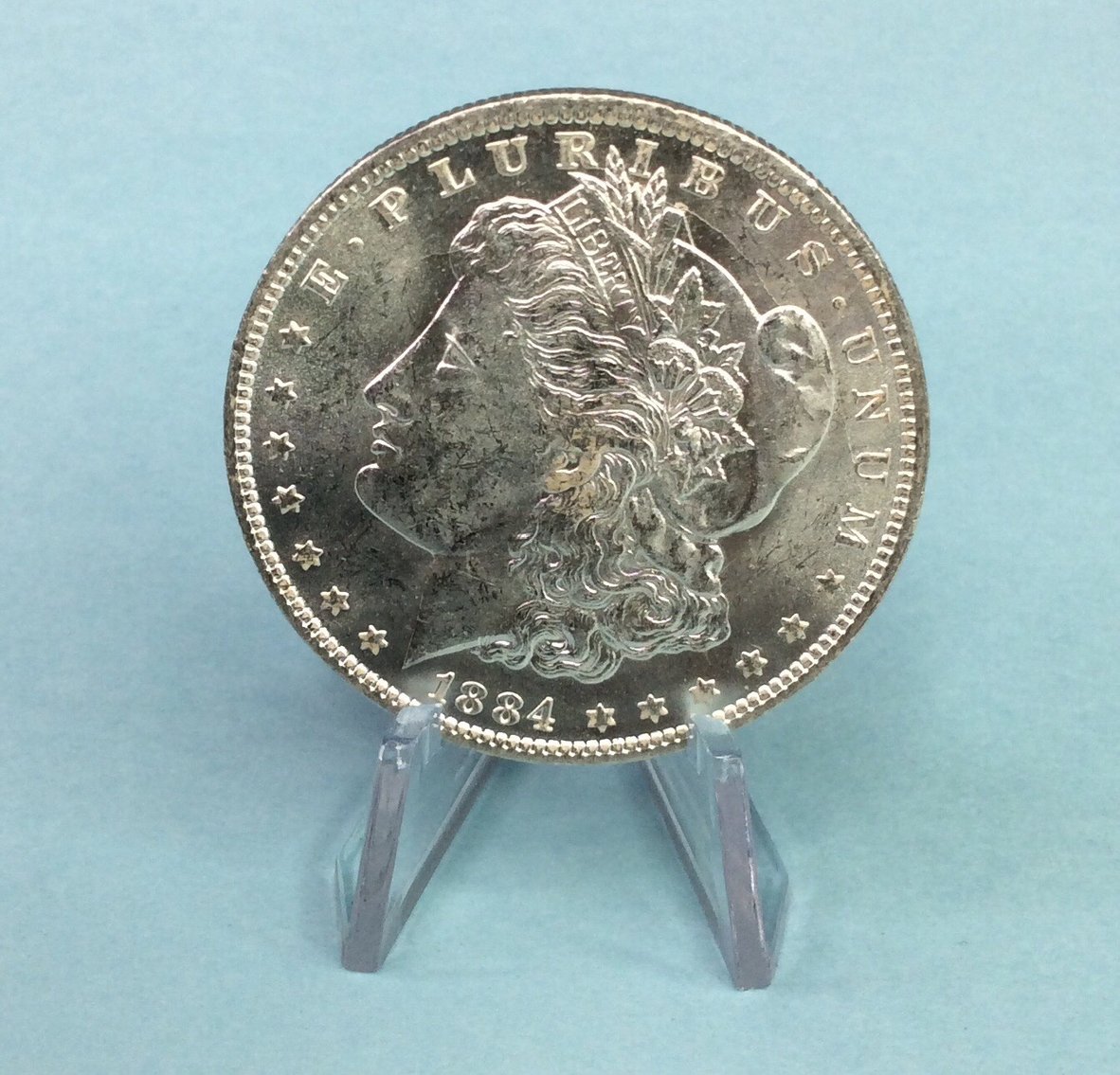 1884-O US Morgan Silver Dollar, Uncirculated