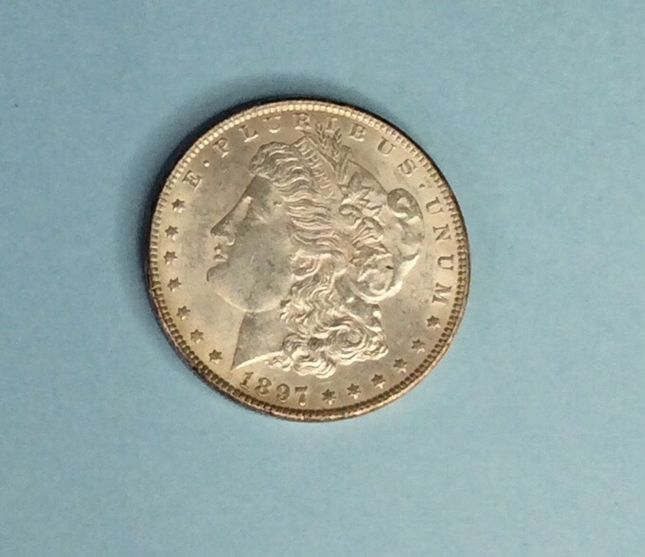 1897 US Morgan Silver Dollar