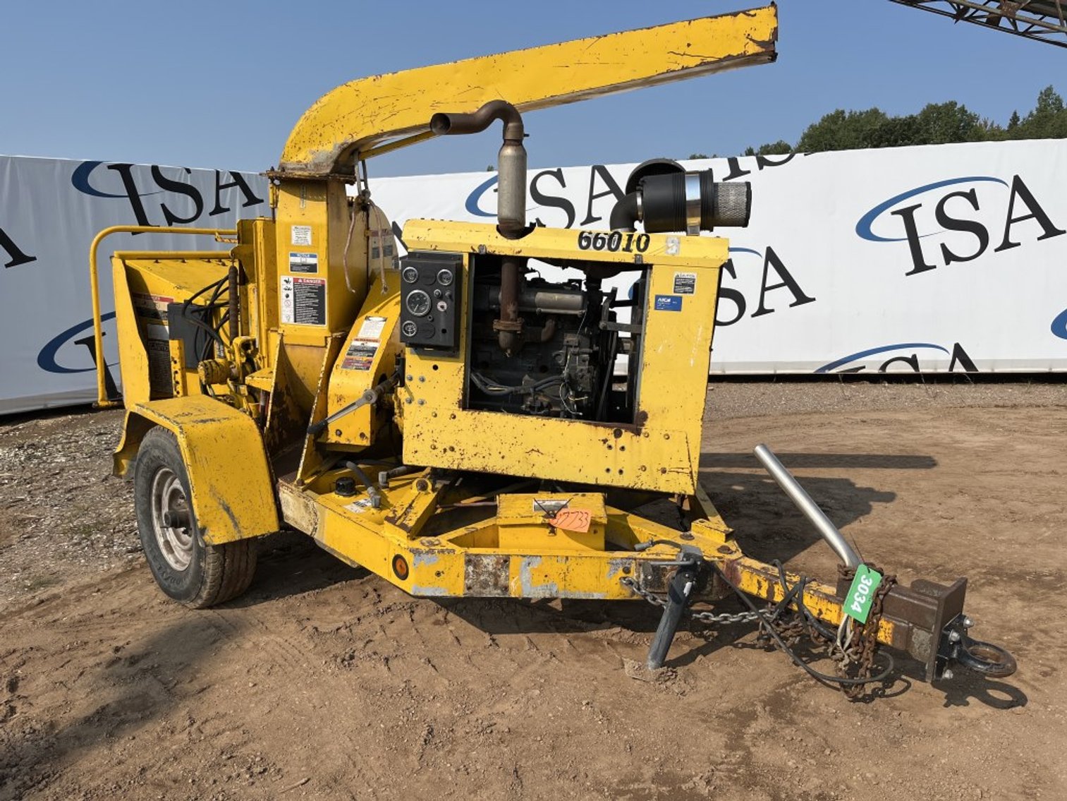 Wood Chuck Towable Chipper