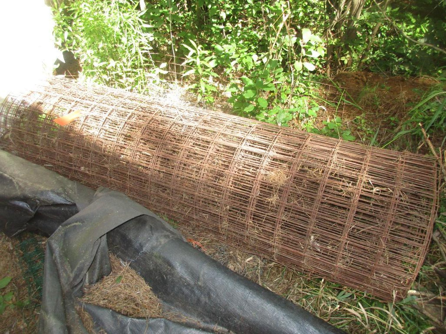 Roll of Metal Fencing