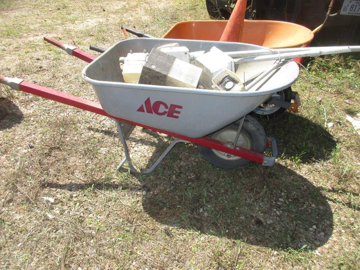 Ace Metal Wheelbarrow, Electrical Boxes