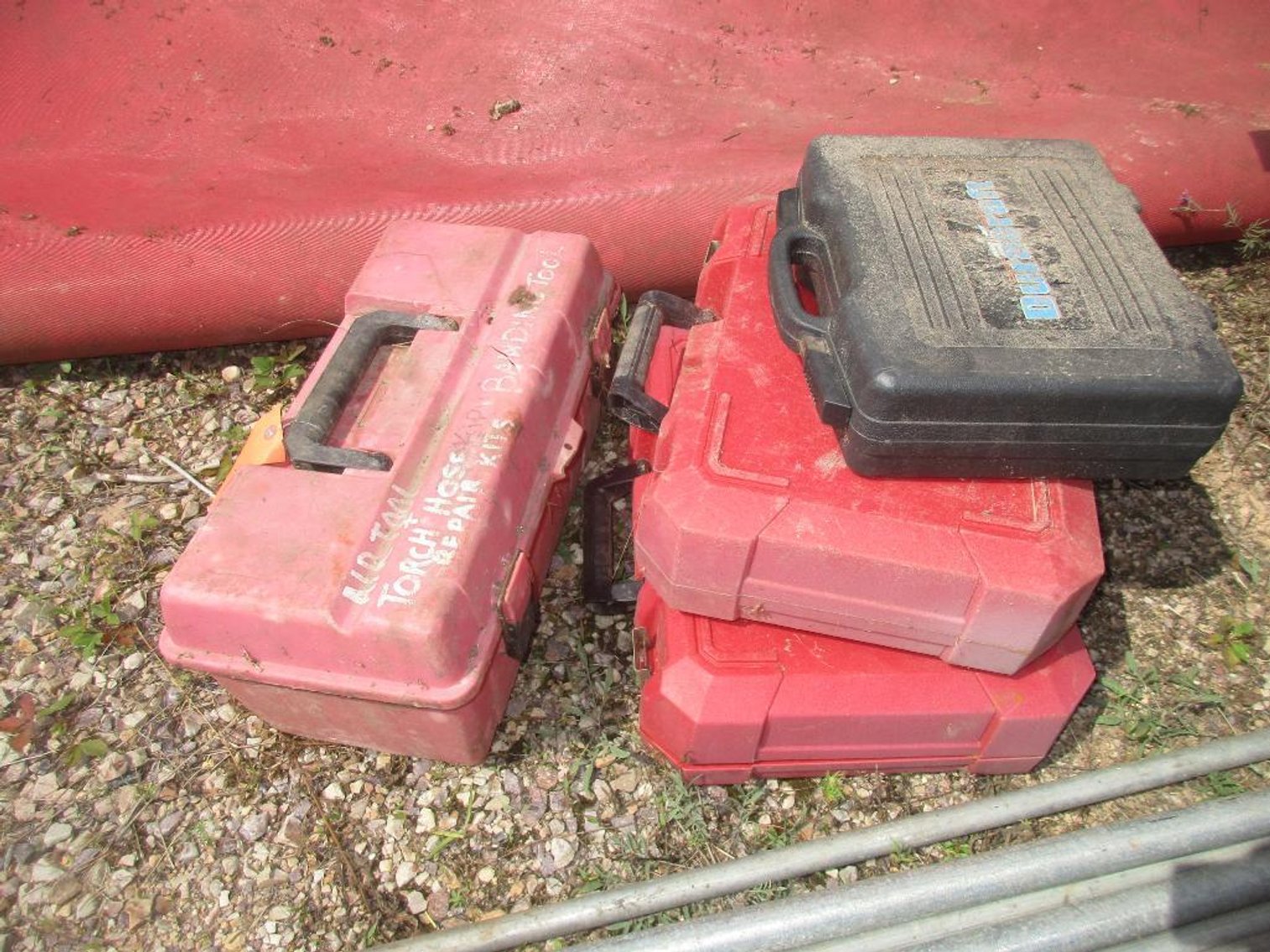 (4) Plastic Tool Cases